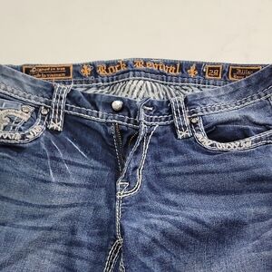 Rock Revival Indigo Relaxed Women's Jeans